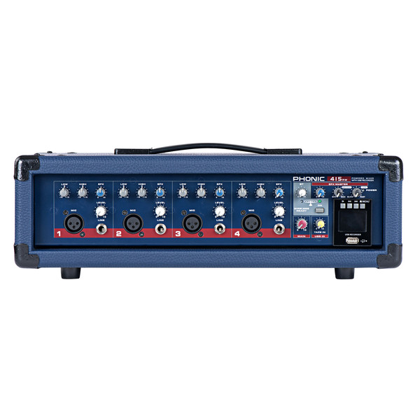 Phonic Powerpod 415RW Powered Mixer With USB Recorder and Bluetooth