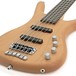 Warwick Rockbass Corvette Basic 5-String Bass, Medium, Natural Satin