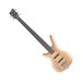 Warwick Rockbass Corvette Left Handed 5-String Bass, Natural Satin