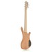 Warwick Rockbass Corvette Left Handed 5-String Bass, Natural Satin