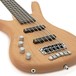 Warwick Rockbass Corvette Left Handed 5-String Bass, Natural Satin