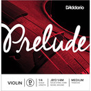 D'Addario Prelude Violin D String, 1/4 Size, Medium