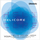 D'Addario Helicore Violin A String, Aluminium Wound, 4/4 Size, Medium