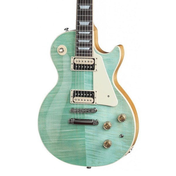 DISC Gibson Les Paul Classic Sprint Run, Seafoam Green at Gear4music