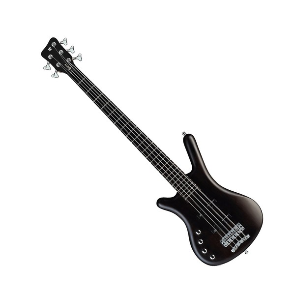 Warwick Rockbass Corvette Basic Left Handed 5-String Bass, Black