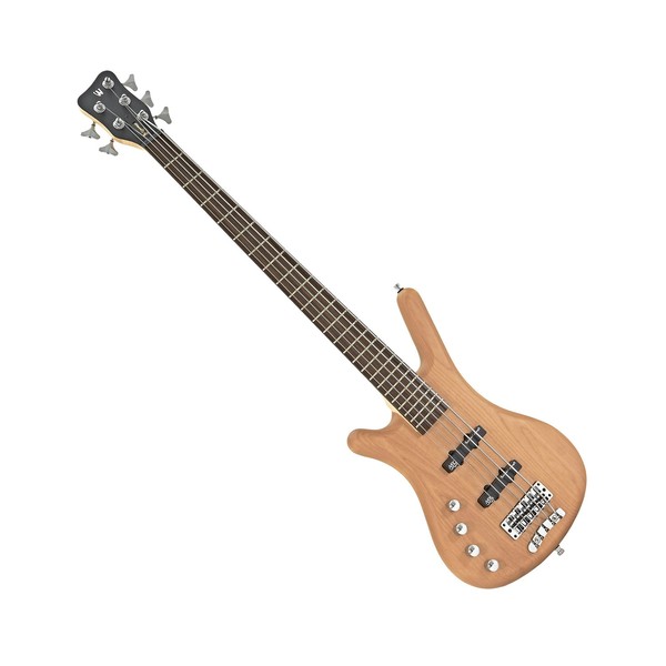 Warwick Rockbass Corvette Left Handed 5-String Bass, Medium, Natural