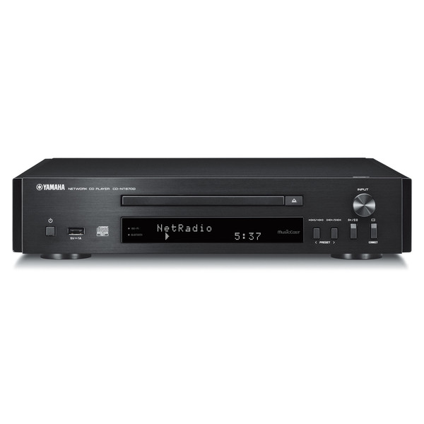 Yamaha CDNT670D Network CD Player with MusicCast, Black