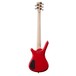 Warwick Rockbass Corvette Basic 5-String Bass, Racing Red