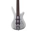 Warwick Rockbass Corvette Basic 5-String Bass, Racing Silver