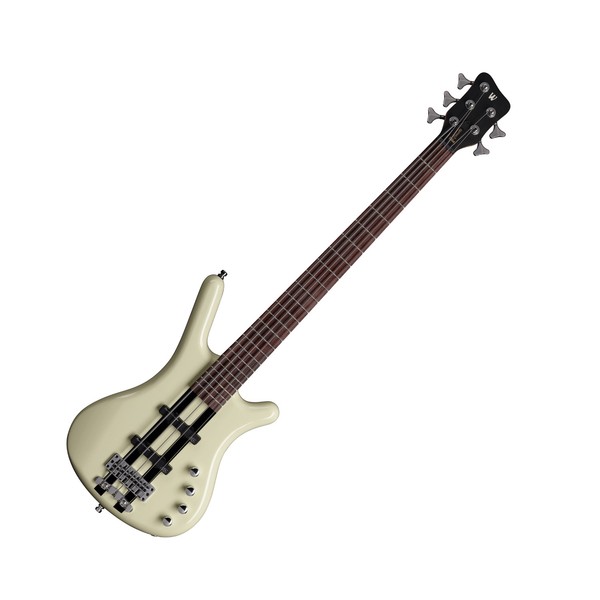 Warwick Rockbass Corvette Basic 5-String Bass, Racing White