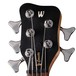 Warwick Rockbass Corvette Basic 5-String Bass, Racing White