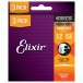 Elixir E16545 Nanoweb Phosphor Bronze Strings, 12-53 3 for 2