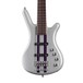 Warwick Rockbass Corvette Basic 5-String Bass, Racing Silver