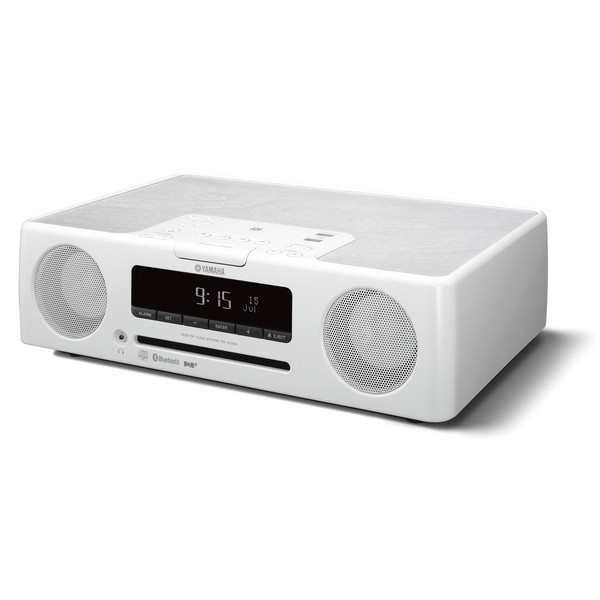 Yamaha TSXB235D Desktop Micro Hi-Fi System with Bluetooth, White
