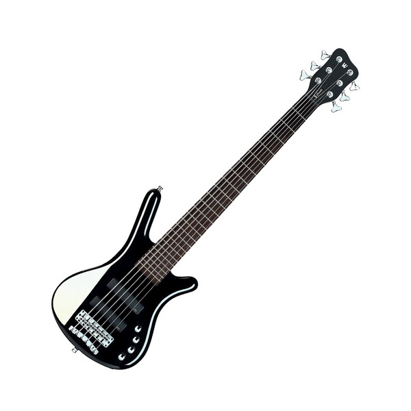 DISC Warwick Rockbass Corvette Basic 6-String Bass, Black High