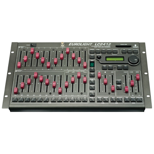 Behringer LC2412 Eurolight Professional 24-Channel Lighting Console (Main)