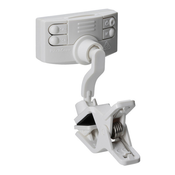 Korg PitchCrow-G Clip-On Tuner, White