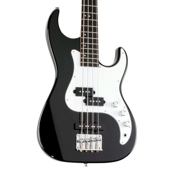 DISC Greg Bennett Corsair CR-13 Bass Guitar, Black at Gear4music