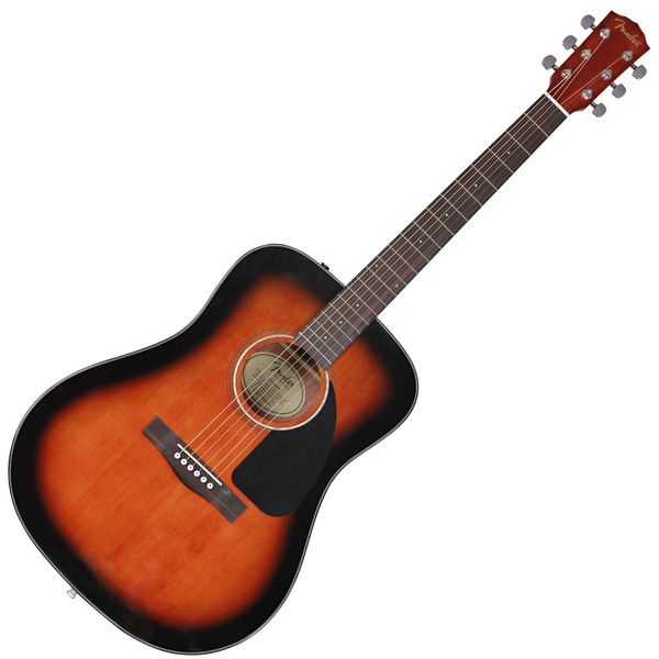 Fender CD-60 Acoustic Guitar, Sunburst