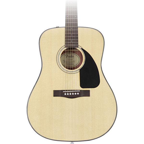  Fender CD-60 Acoustic Guitar, Natural