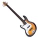 Greg Bennett Fairlane FN-1 Left Handed Bass Guitar, Tobacco Sunburst