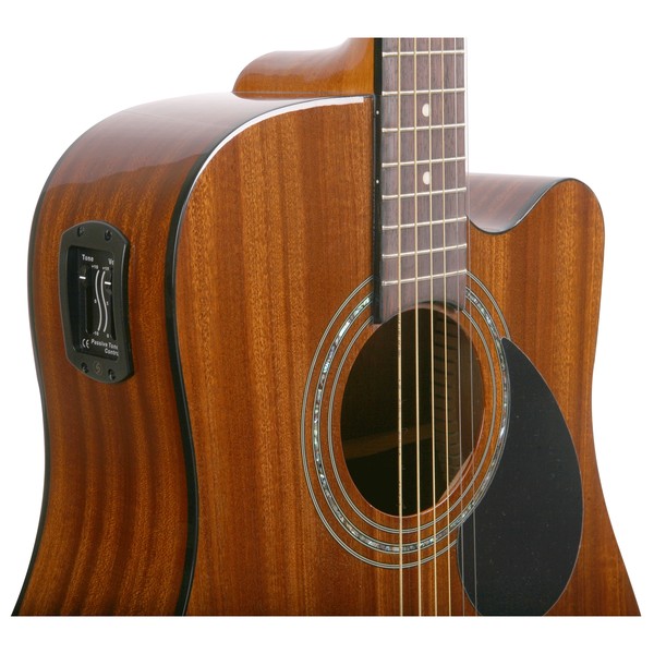 DISC Greg Bennett D-1CE Electro Acoustic Guitar, Natural at Gear4music