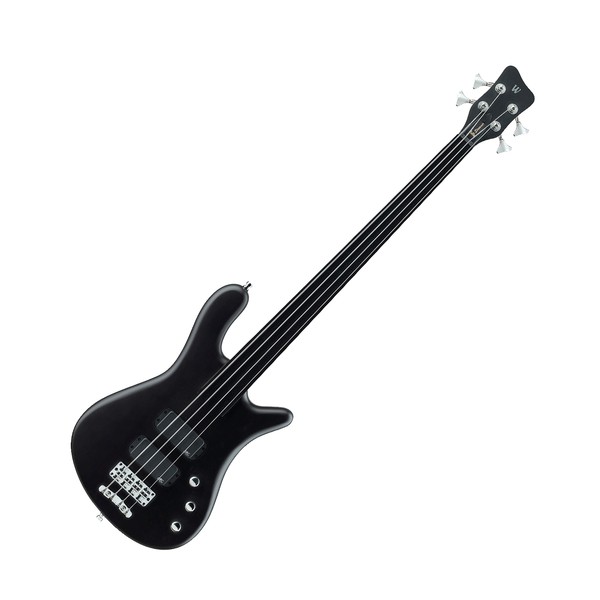 Warwick Rockbass Streamer Standard 4-String Bass, Fretless, Black