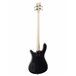 Warwick Rockbass Streamer Standard 4-String Bass, Fretless, Black