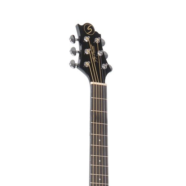 DISC Greg Bennett ST6-1 3/4 Acoustic Guitar, Black at Gear4music
