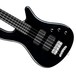 Warwick Rockbass Streamer Standard 4-String Bass, Black High Polish