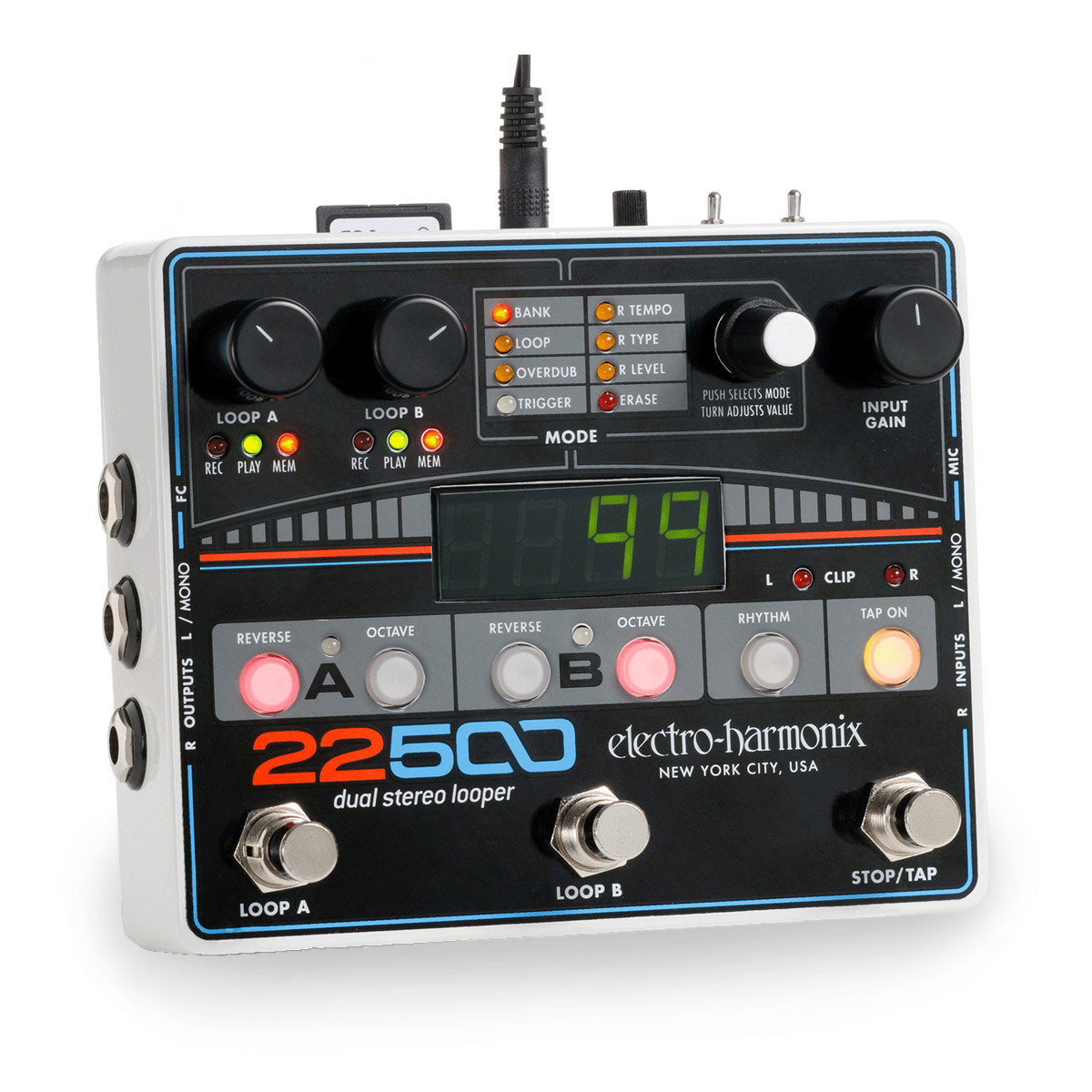 Electro Harmonix 22500 Dual Stereo Looper - Nearly New at Gear4music