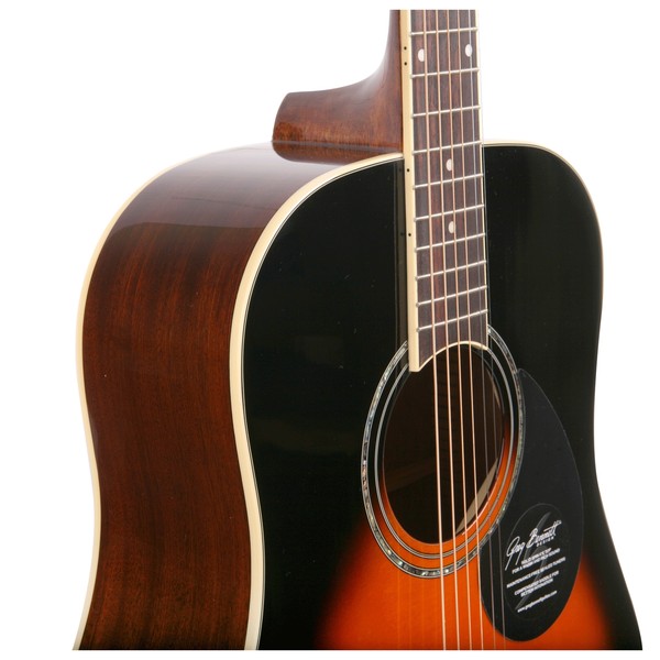 Greg Bennett GD-100S Acoustic Guitar, Vintage Sunurst