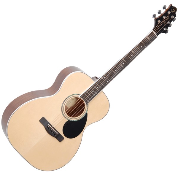 Greg Bennett GOM-100S Acoustic Guitar, Natural