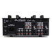 DJ Tech DIF-1s 2-Channel DJ Scratch Mixer, Black - Rear View