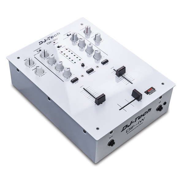 DJ Tech DIF-1W 2-Channel DJ Scratch Mixer - Side View