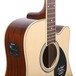 Greg Bennett GD-100SCE Electro-Acoustic Guitar, Natural