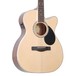 Greg Bennett GOM-100SCE Electro Acoustic Guitar, Natural