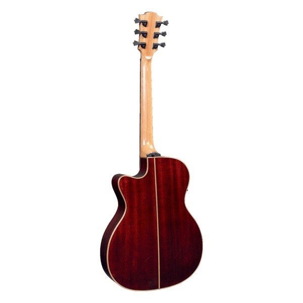 LAG Tramontane T100ASCE Auditorium Electro Acoustic Guitar, Brown