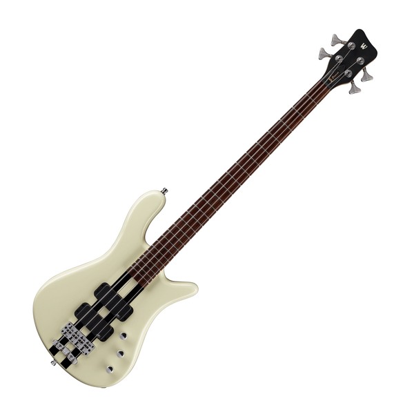 DISC Warwick Rockbass Streamer Standard 4-String Bass, Racing White