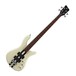 Warwick Rockbass Streamer Standard 4-String Bass, Racing White