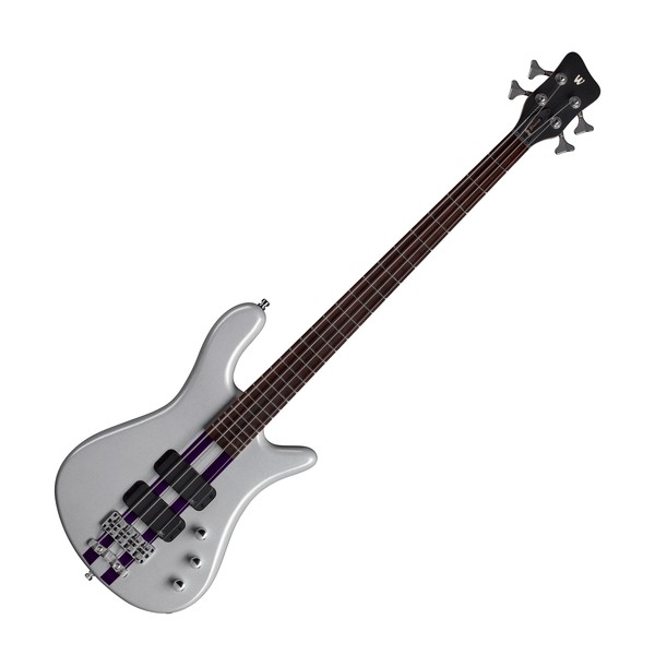 Warwick Rockbass Streamer Standard 4-String Bass, Racing Silver
