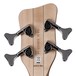 Warwick Rockbass Streamer Standard 4-String Bass, Racing Silver
