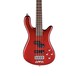 Warwick Rockbass Streamer LX 4-String Bass, Metallic Red