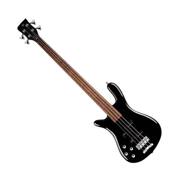 Warwick Rockbass Streamer LX Left Handed 4-String Bass, Black