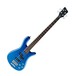 Warwick Rockbass Streamer LX 4-String Bass, Metallic Blue