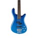 Warwick Rockbass Streamer LX 4-String Bass, Metallic Blue