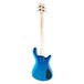 Warwick Rockbass Streamer LX Left Handed 4-String Bass, Metallic Blue