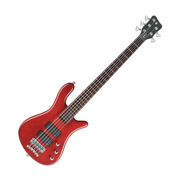 DISC Warwick Rockbass Streamer Standard 5-String Bass, Burgundy Red