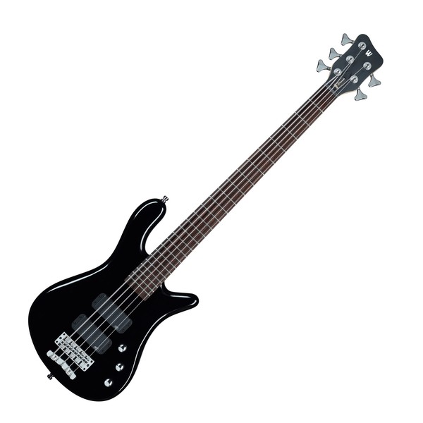 DISC Warwick Rockbass Streamer Standard 5-String Bass, Black | Gear4music