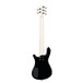 Warwick Rockbass Streamer Standard 5-String Bass, Black High Polish